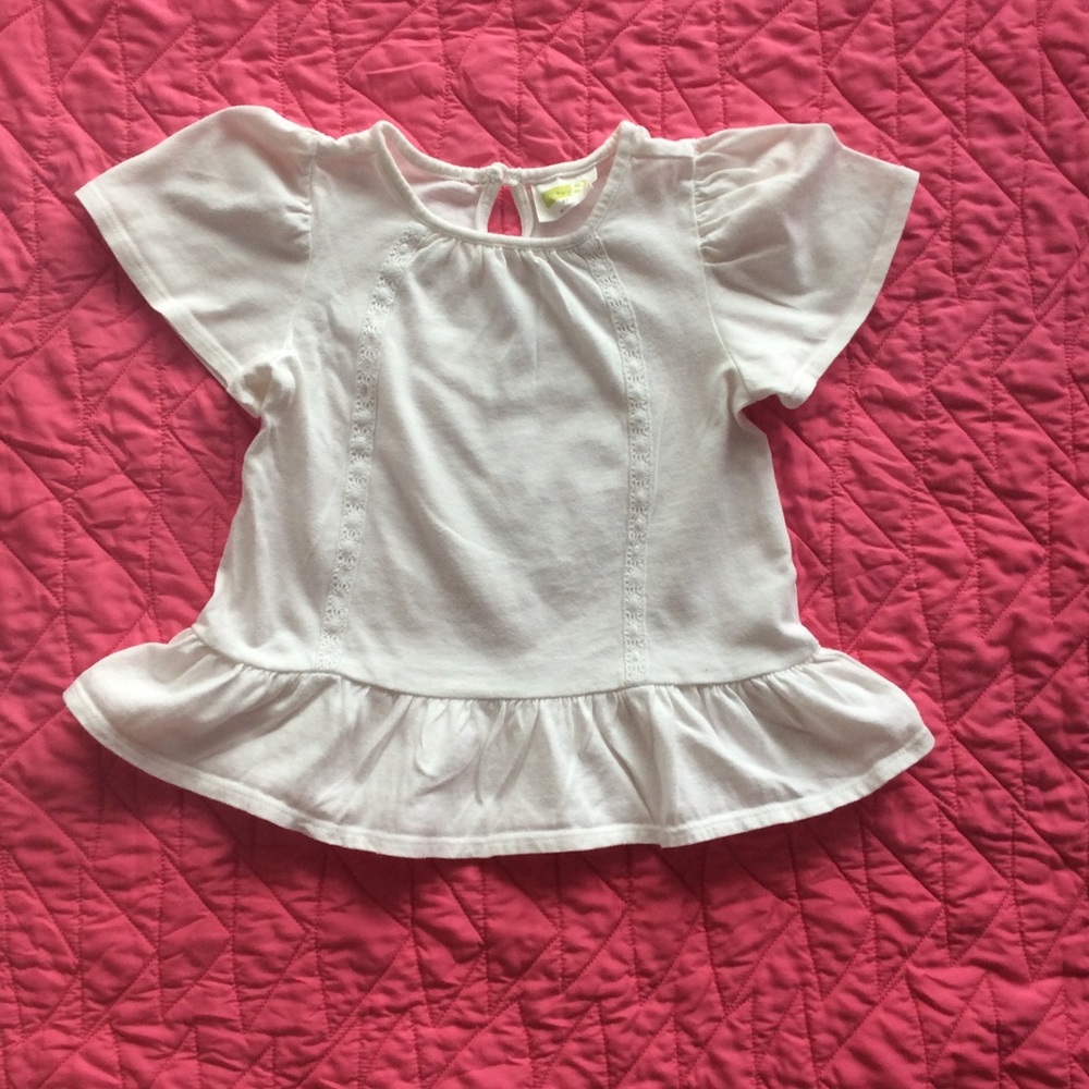 $3 BUNDLED ~ EUC Crazy8 | Peplum jersey top